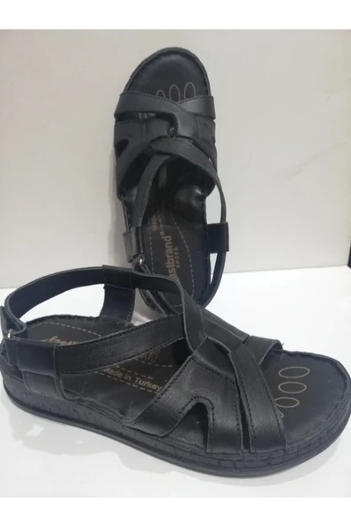 fastbırand Deri Sandalet - Resim 5
