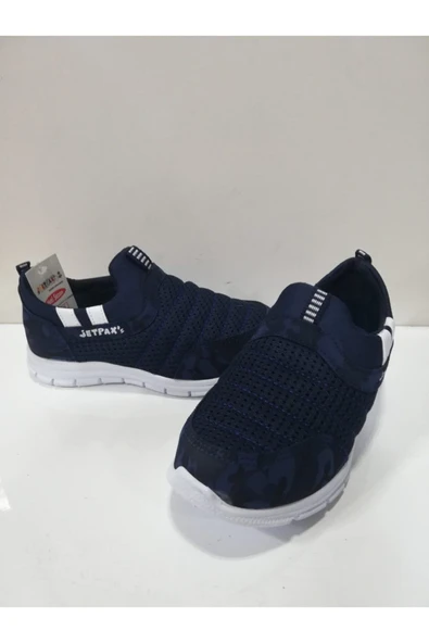 JETPAX Çocuk Lacivert Bağsız Ayakkabı - Resim 3
