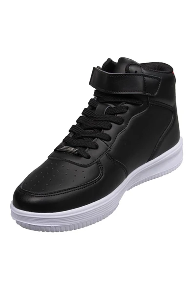 M.P. Mp Erkek Bilek Boy Siyah-beyaz Spor Ayakkabı 222-2568mr 100 - Resim 2