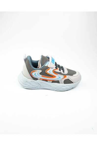 BABALİ Babalı 030 Arvenzo Çocuk Spor Ayakkabı Gri - Resim 2
