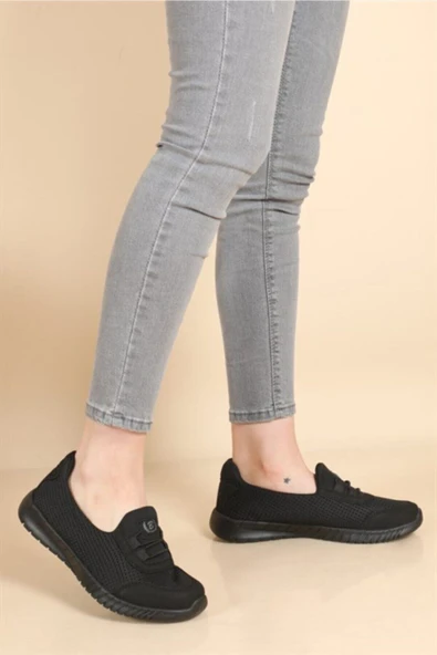 BlackSea Black Sea 575 Anorak File Nefes Alır Hafif Ve Rahat Slip-on Bağcıksız Spor Ayakkabı ( Geniş Kalıb) - Resim 2