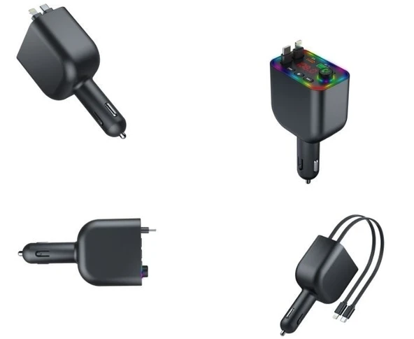 Space type-c ve usb kablolu çakmaklıklı mp3 player - Resim 2