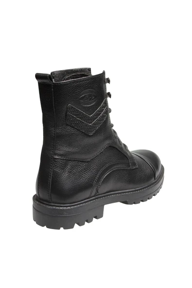 M.P. Erkek Deri Yandan Fermuarlı Siyah Bot Ayakkabı 192-8090mr 100 - Resim 6