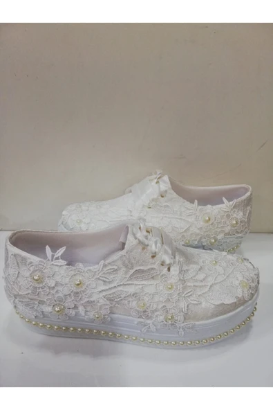 Gül Gelinlik Ayakkabı - Resim 5