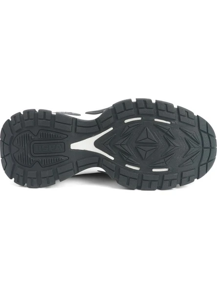 U.S.POLO ASSN.REXHA 5PR SİYAH UNİSEX COMFORT ANATOMİK SPOR AYAKKABISI - Resim 6