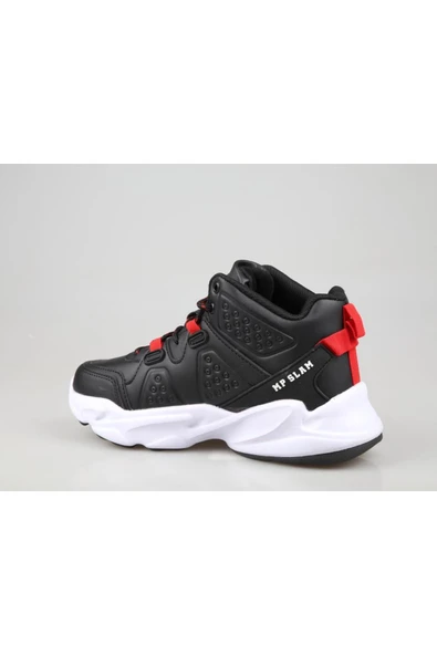 M.P. MP 242-2055 Basket Siyah-Kırmızı Unisex Sneakers - Resim 2