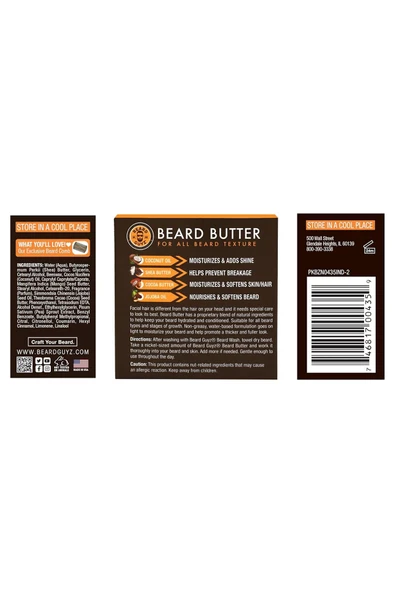 Beard Guyz Sakal Bakım Kremi 85GR - 4