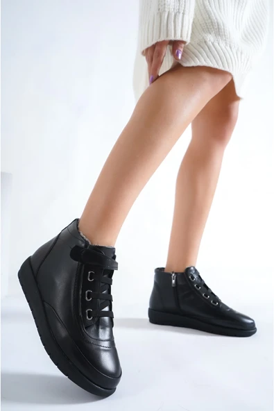 Witty Içi Yün Ortapedik Kadın Anne Bot ürün görseli 1