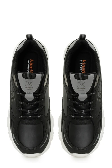 Kinetix Fexına Pu W 4pr Siyah Kadın Sneaker - Resim 4