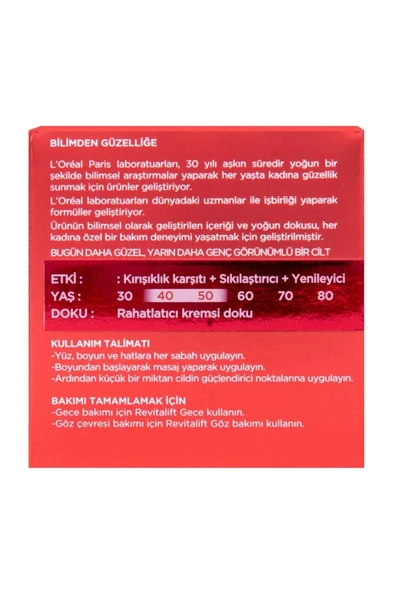 L'Oreal Paris Revitalift Yüz, Hatlar & Boyun Kremi 50 ml - Resim 4