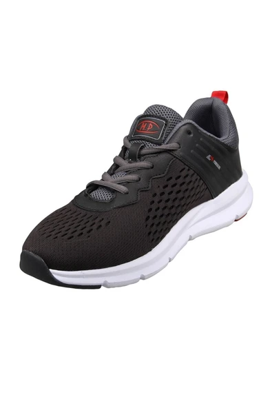 M.P. Mp Erkek Bağcıklı Siyah-beyaz Spor Ayakkabı 221-2332mr 100 - Resim 3