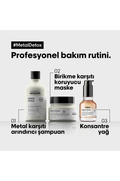 Serie Expert Metal Detox Oil Konsantre Yağ 50 ml - Resim 5