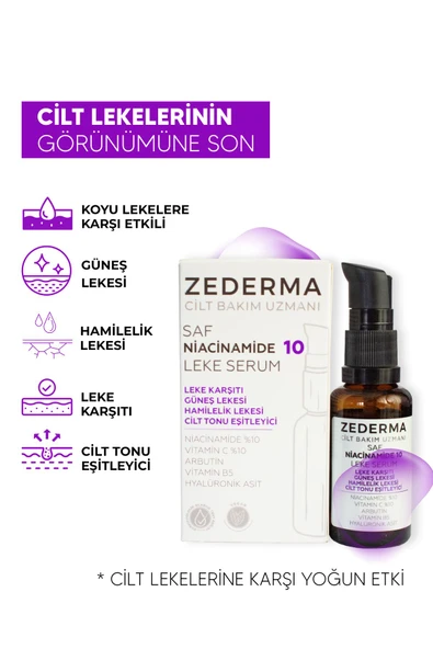 Saf Niacinamide 10 Leke Serum & & Cilt Tonu Eşitleme & - 3