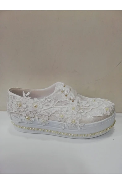 Gül Gelinlik Ayakkabı - Resim 2