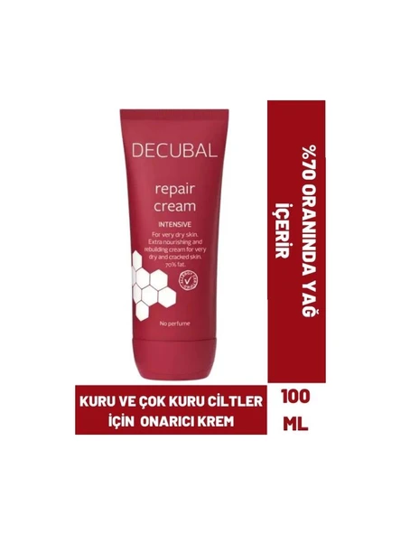 Decubal Repair Onarıcı Krem 100 ml ve Face Wash 150 ml Yüz Yıkama Jeli ve Roll On 50 ml - Resim 2
