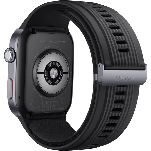 Huawei Huaweı Watch D2 – Siyah Kauçuk - Resim 5