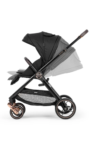 Kanz x-Go Ultimate Travel Sistem Bebek Arabası Rose Gold Siyah - 9