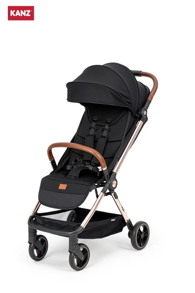 Kanz Fox Kabin Boy Bebek Arabası Siyah