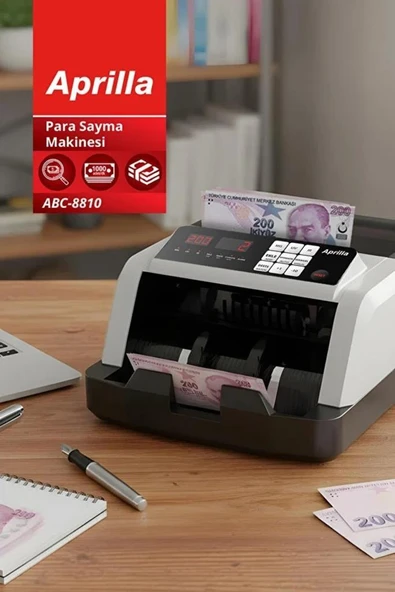 Aprilla Abc-8810 Otomatik Para Sayma Makinesi ürün görseli