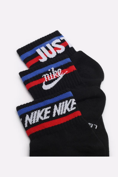 Nike Everyday Essential DX5080-010 Unisex Siyah Çorap - 2