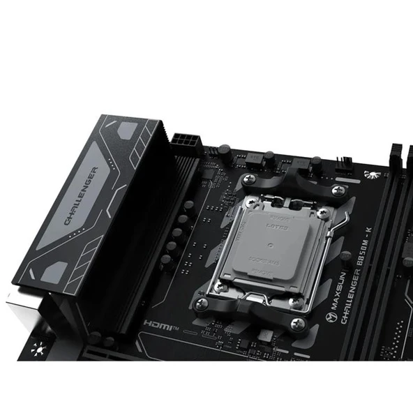 MAXSUN CHALLENGER B850M-K DDR5 HDMI PCIE 5.0 AM5 MATX - Resim 5