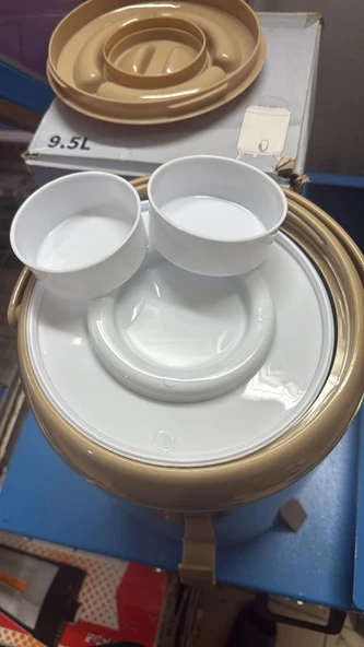 KHOSHNAW  9,5lt Çelik Su Termosu - Resim 5