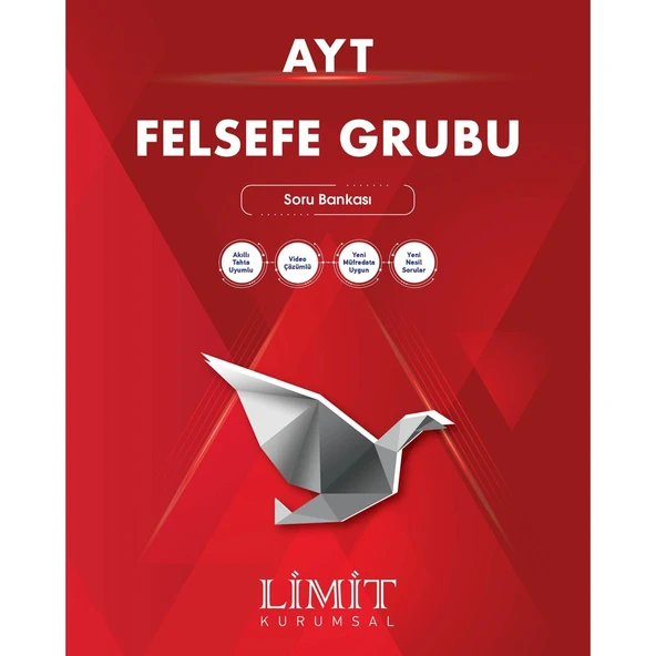 Limit Yayınları Kurumsal AYT Felsefe Grubu Soru Bankası Kırmızı Kitap ürün görseli