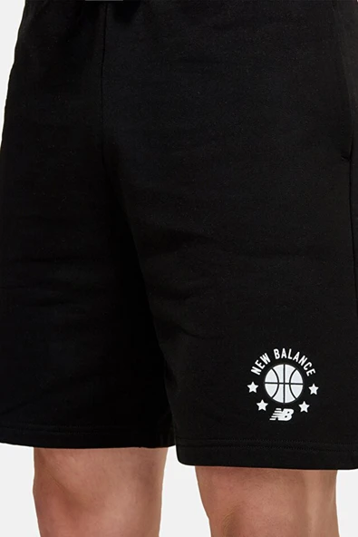 New Balance Lifestyle MNS1411-BK Siyah Erkek Şort - 5