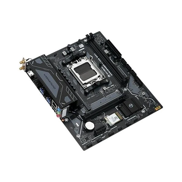 MAXSUN CHALLANGER B650M WIFI V2 DDR5 HDMI-DP PCIE 4.0 AM5 MATX - Resim 3