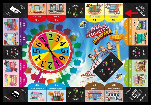 Moli Toys Molicity Lunapark - 3