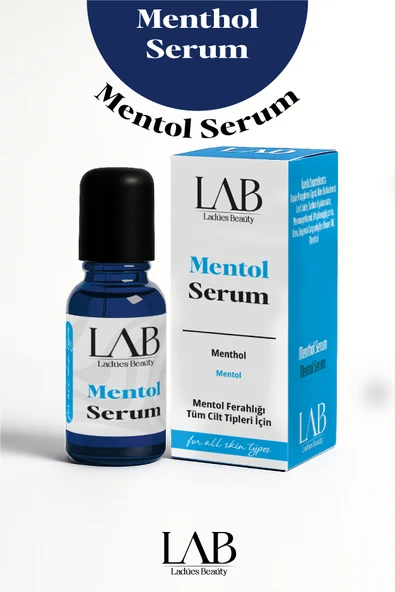 Lab Baş Boyun ve Alın Bölgelerinde Rahatlama Hissi Veren Ferahlatıcı Mentol Serum ürün görseli