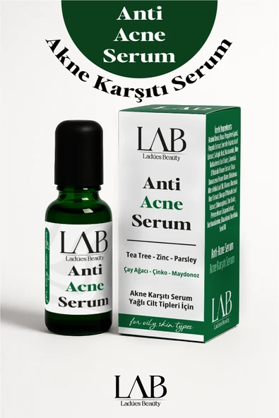 Lab Çay Ağacı Çinko Maydonoz Etkisi İle Akne Karşıtı Serum ürün görseli