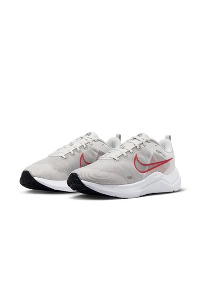 Nike Downshifter 12  DD9293-009 Beyaz Erkek Spor Ayakkabı - Resim 3