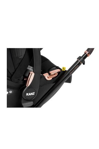 Kanz x-Go Ultimate Travel Sistem Bebek Arabası Rose Gold Siyah - 6