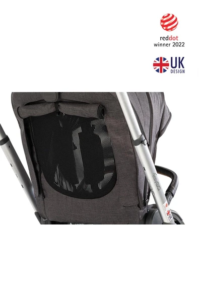 Kanz easyGO Ödüllü Travel Sistem Bebek Arabası Siyah - 10