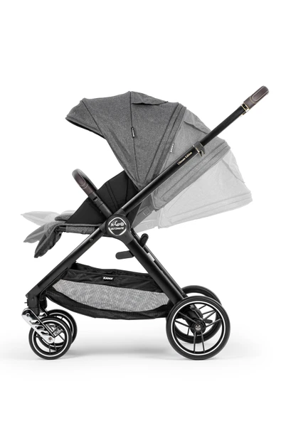 Kanz x-Go Ultimate Travel Sistem Bebek Arabası Silver Gri - 8