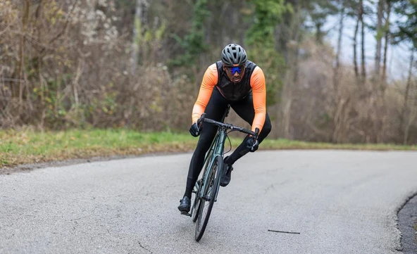 Santini Redux Lite Wind Vest Erkek Rüzgarlık Yelek SP54575REDUXLITE - Resim 7