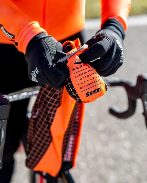 Santini Nebula Büyük Beden Erkek Rüzgarlık Yelek 1W54275NEBUL - Resim 5