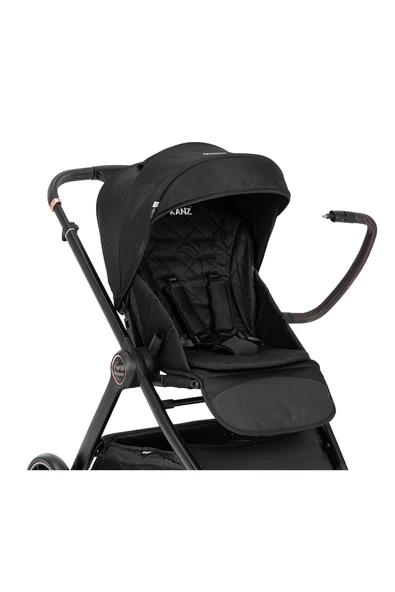 Kanz x-Go Ultimate Travel Sistem Bebek Arabası Rose Gold Siyah - 4