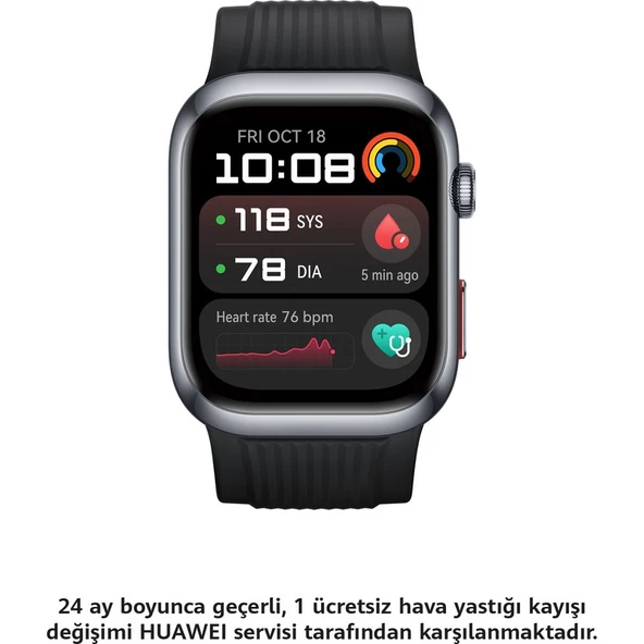 Huawei Huaweı Watch D2 – Siyah Kauçuk ürün görseli 1