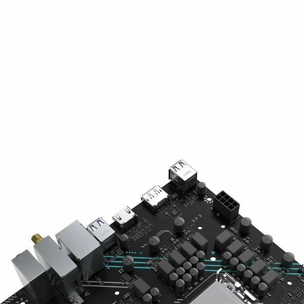 MAXSUN B760M GAMING WIFI6E ACE DDR5 HDMI PCIE 5.0 1700P MATX - Resim 5