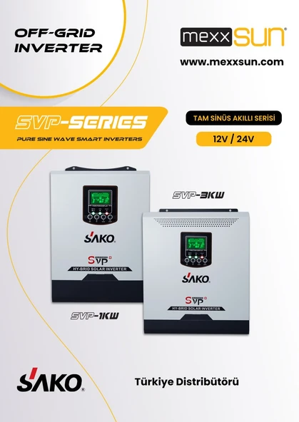 SAKO - İnges 1 KW MPPT AKILLI TAM SINUS INVERTER - 12 VOLT 1000 WATT INVERTÖR - Resim 7