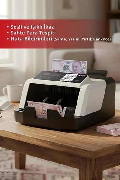 Aprilla Abc-8810 Otomatik Para Sayma Makinesi - Resim 2
