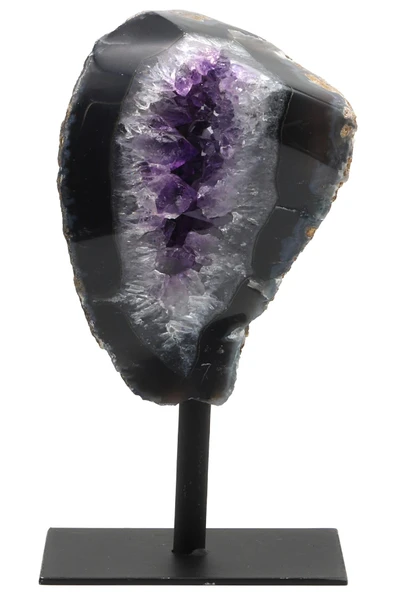 Ametist Doğal Taş Standlı Ham Parça - 762 Gr. ürün görseli