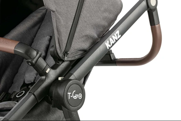 Kanz t-Go Travel Sistem Bebek Arabası Siyah - 8