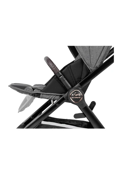 Kanz x-Go Ultimate Travel Sistem Bebek Arabası Rose Gold Gri - 8