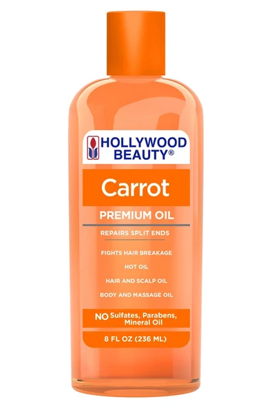 Hollywood Beauty Havuç Özlü Saç Cilt ve Tırnak Bakım Yağı 236ML