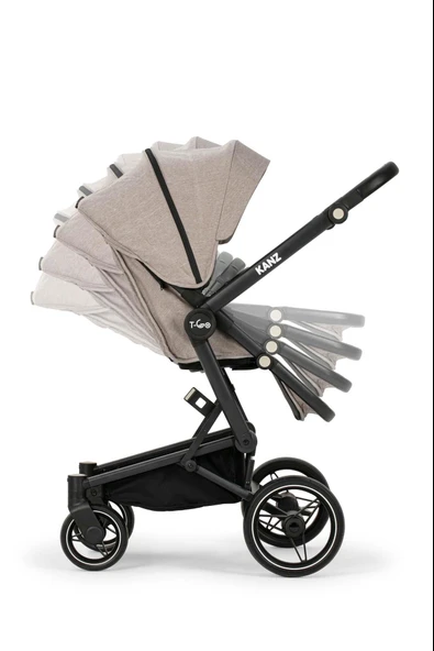 Kanz t-Go Travel Sistem Bebek Arabası Bej - 7