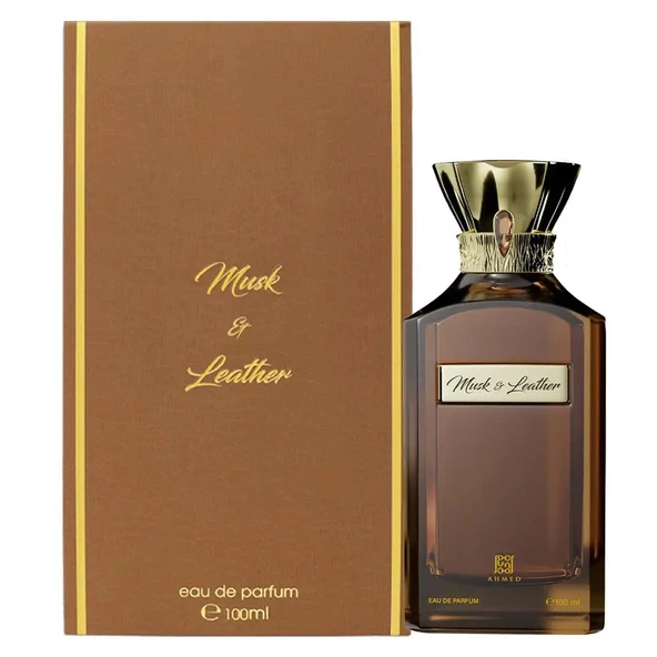 Ahmed Al Maghribi Musk & Leather EDP 100 ml Unisex Parfüm - Resim 2