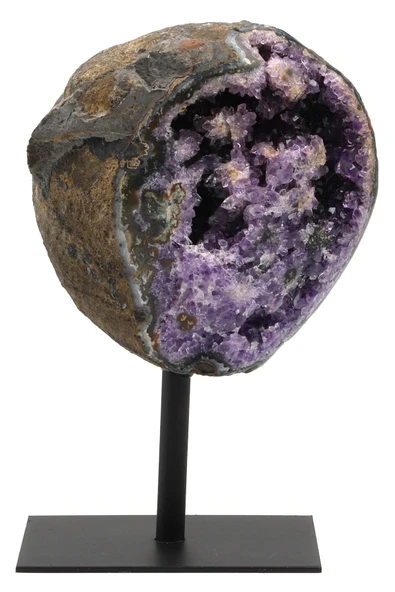 Ametist Doğal Taş Standlı Ham Parça - 1148 Gr. ürün görseli